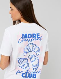 T-shirt imprimé devant/dos