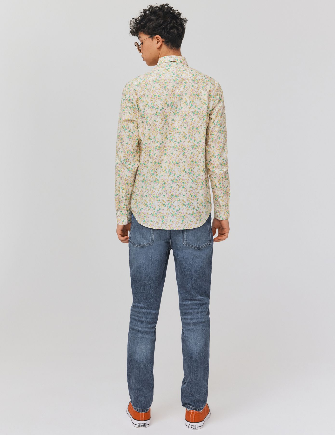 Jean straight double stone used