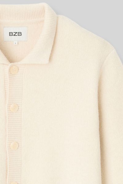 Cardigan col polo