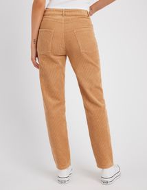 Pantalon velours mom