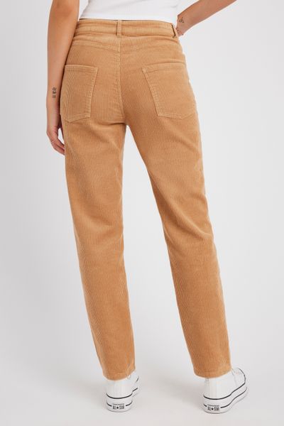 Pantalon velours mom