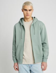 Sweat zippé à capuche