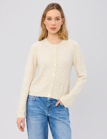 Gilet &agrave; sequins