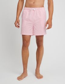 Short de bain en seersucker