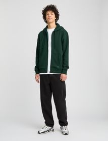 Sweat zipp&eacute; &agrave; capuche