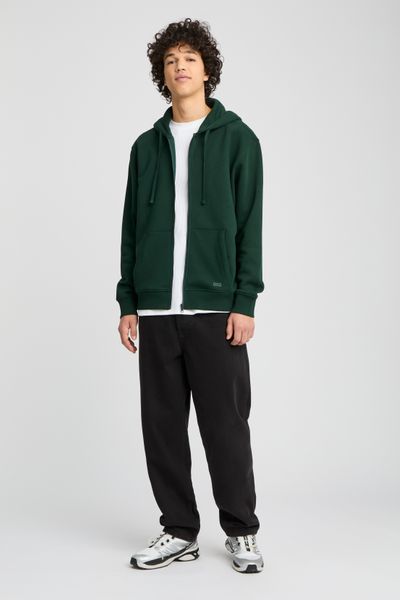 Sweat zipp&eacute; &agrave; capuche