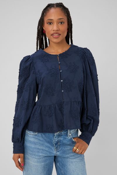 Blouse broderie 3D