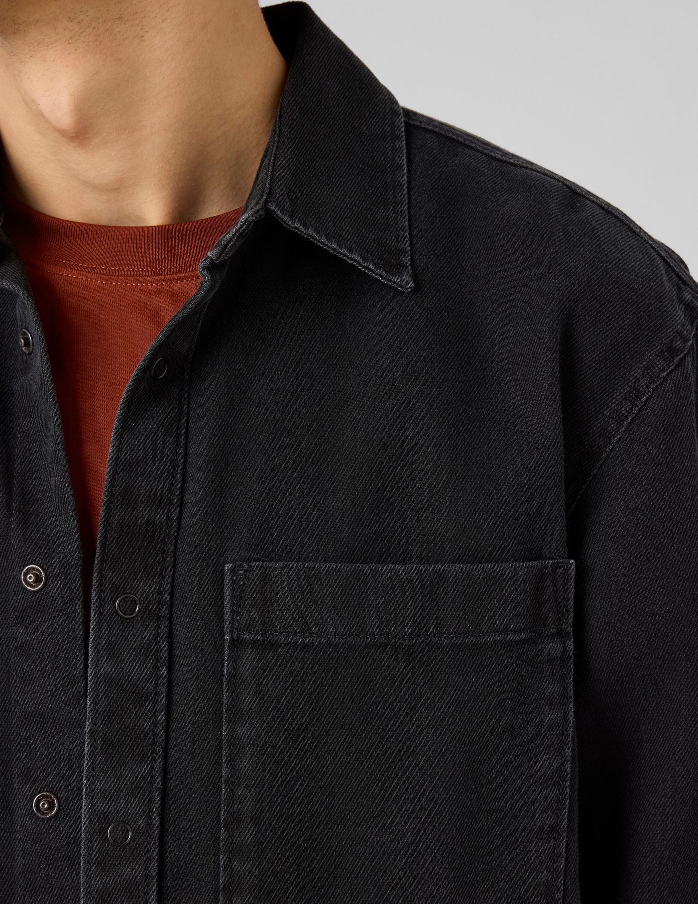 Surchemise en denim