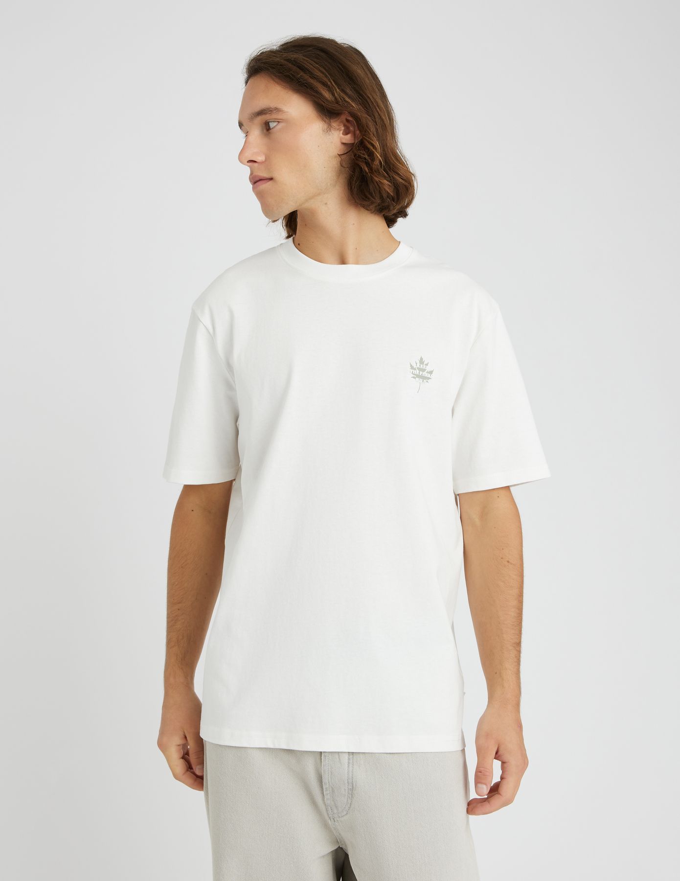 T-shirt imprim&eacute; devant dos