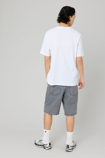 Bermuda jean gris