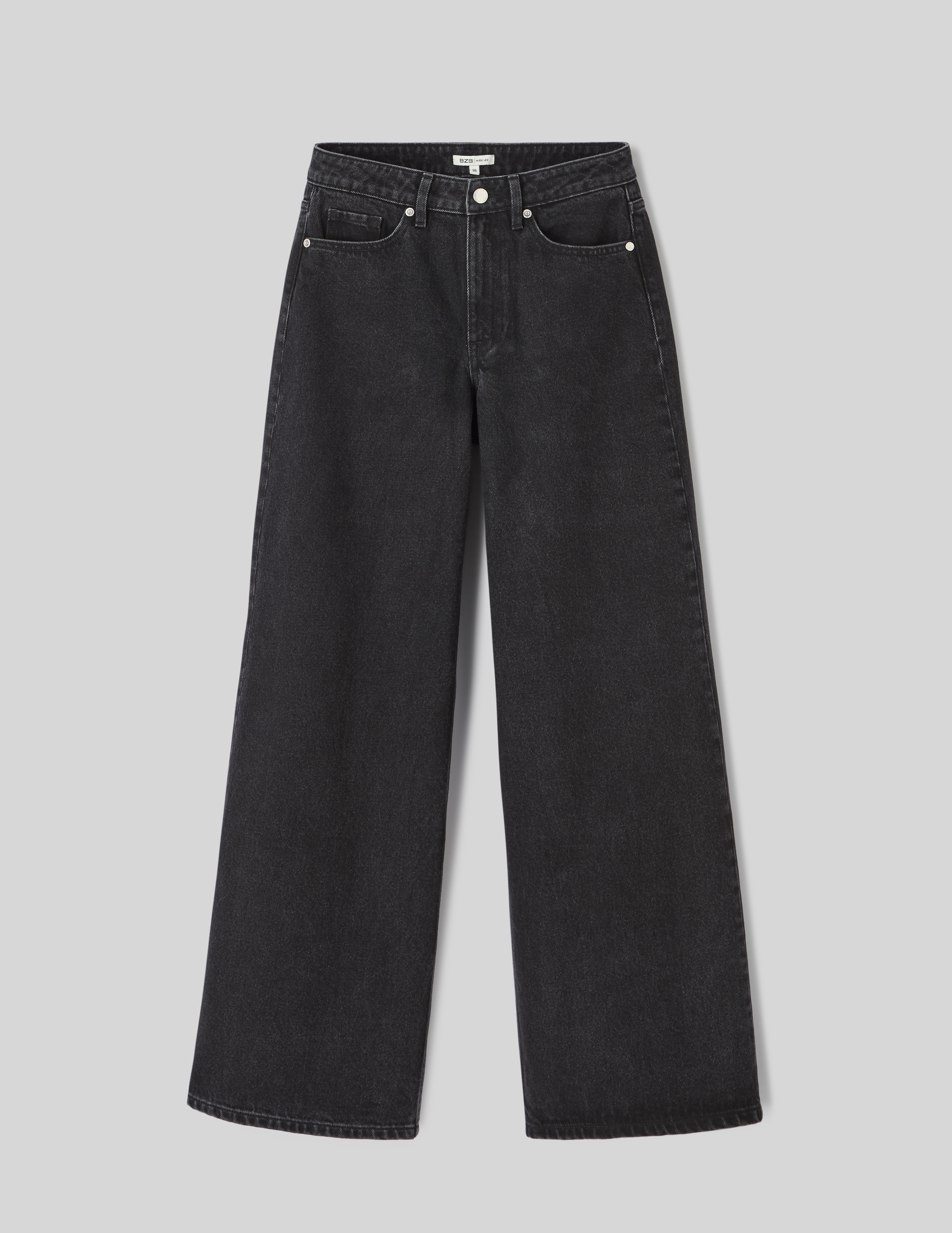 Jean wide leg taille standard