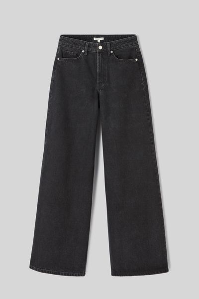Jean wide leg taille standard