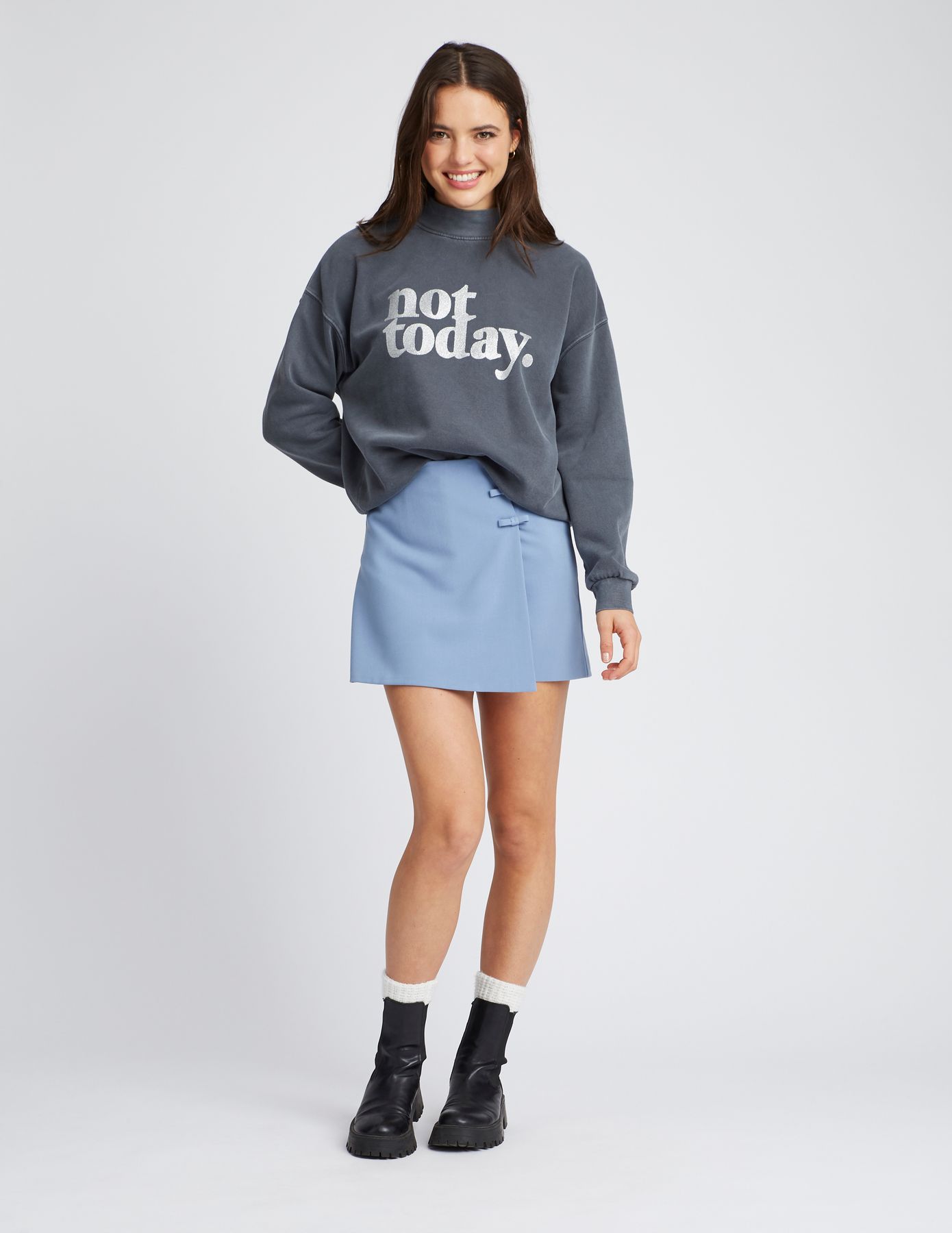 Jupe short en polyester recyclé