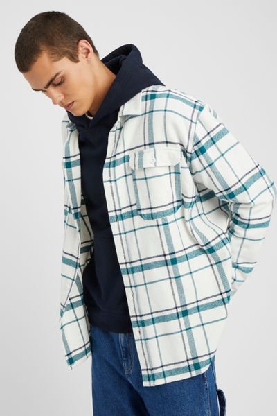 Chemise flanelle &agrave; carreaux