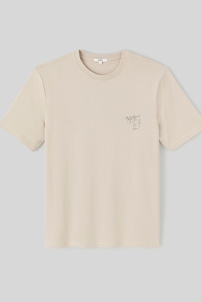 T-shirt imprimé poitrine