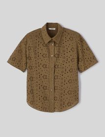 Chemisette broderie anglaise