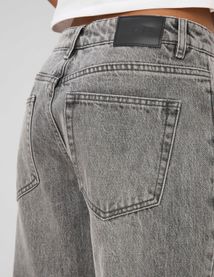 Jean straight taille basse