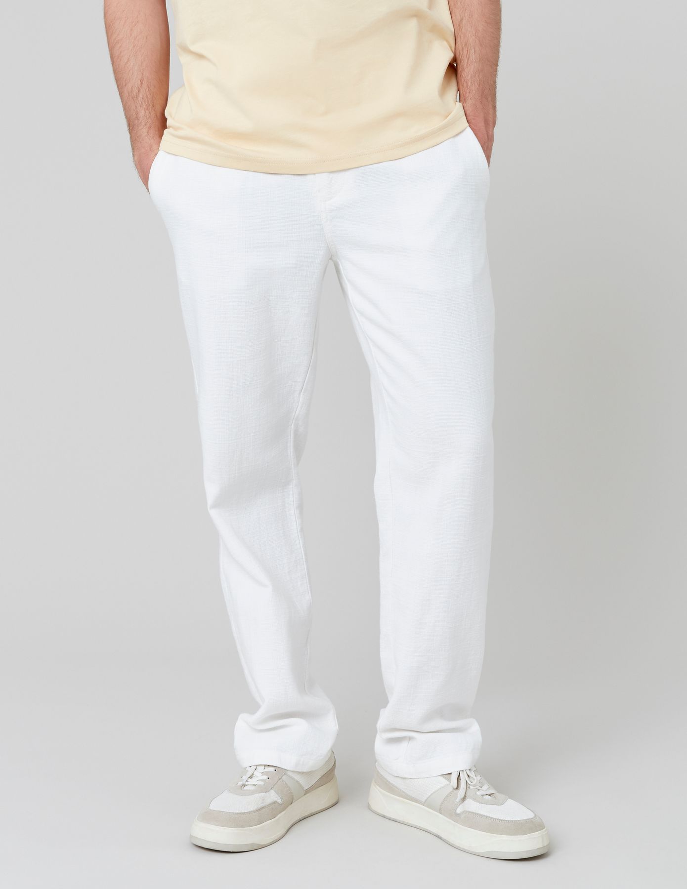 Pantalon texturé