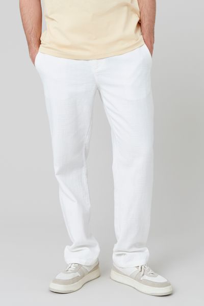 Pantalon texturé