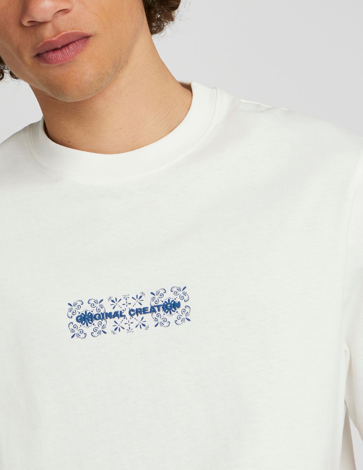 T-shirt imprimé devant dos