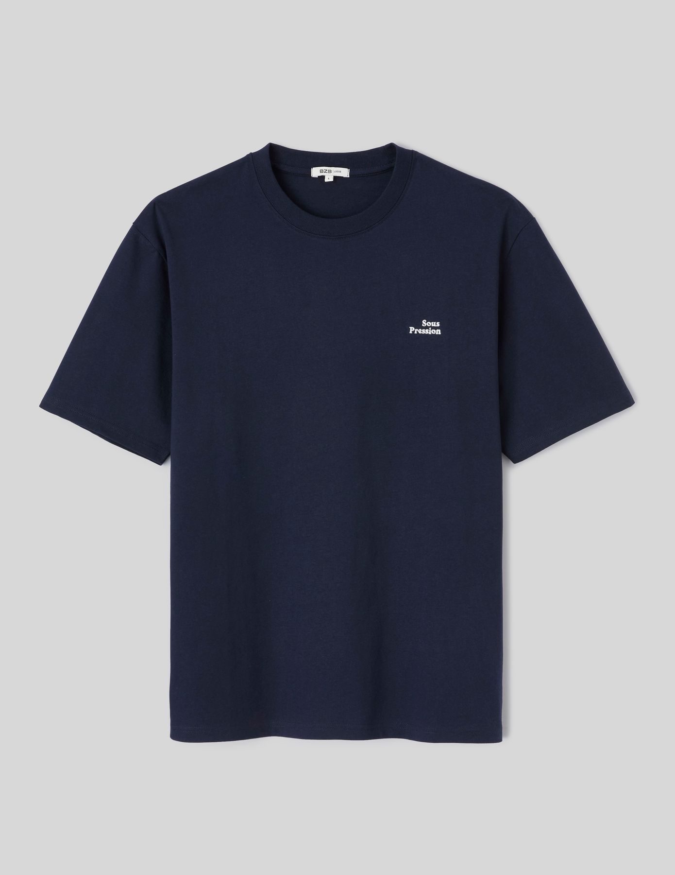 Tshirt brod&eacute; poitrine
