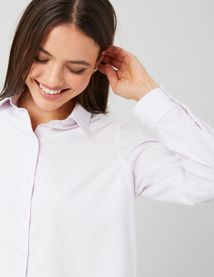 Chemise courte rayée
