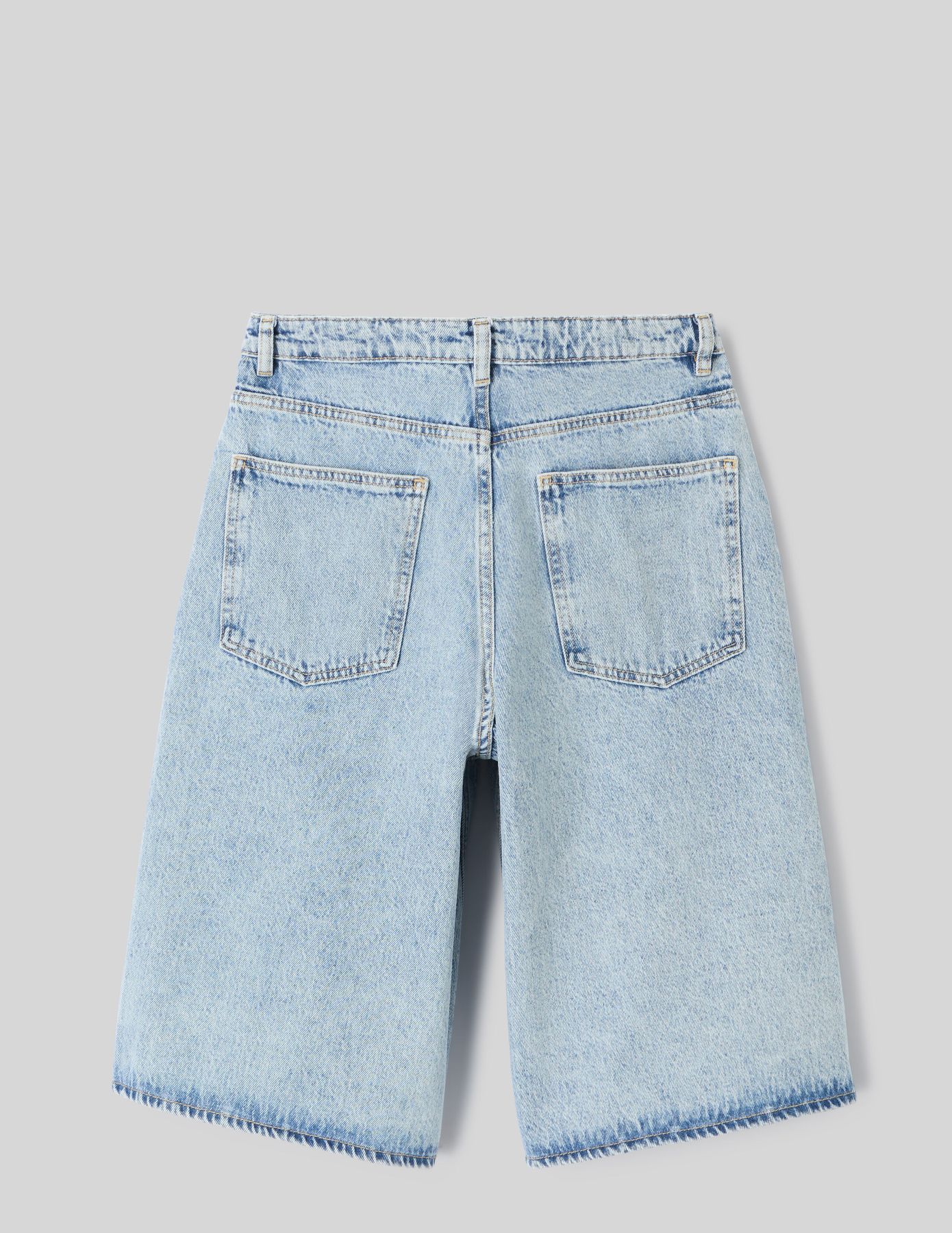 Bermuda en jean long