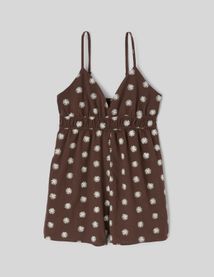 Combi short broderie