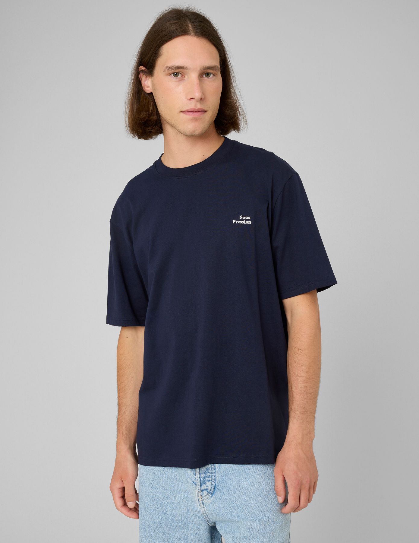 Tshirt brod&eacute; poitrine