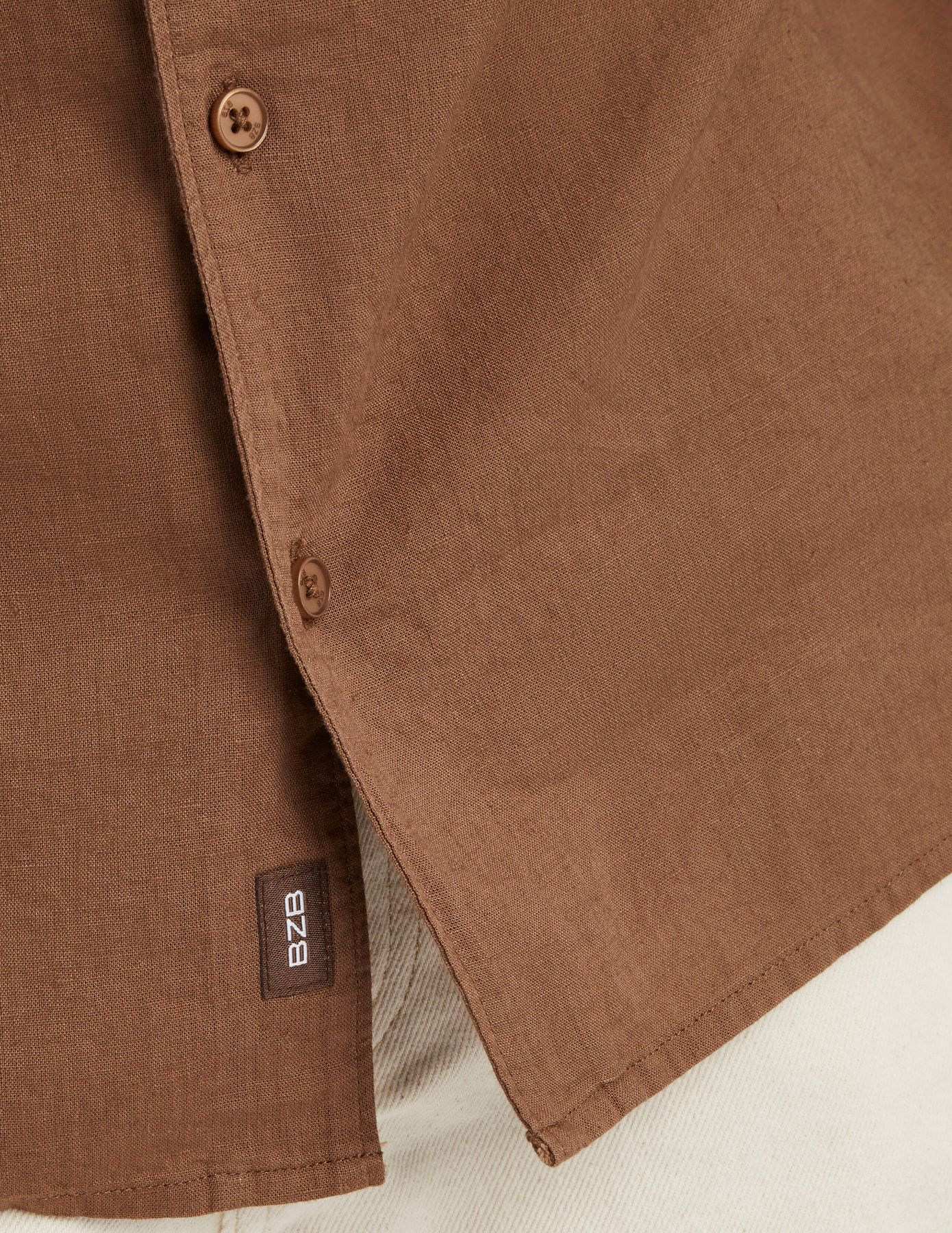 Chemisette en viscose lin