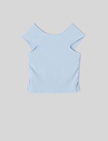 T-shirt épaules dénudées