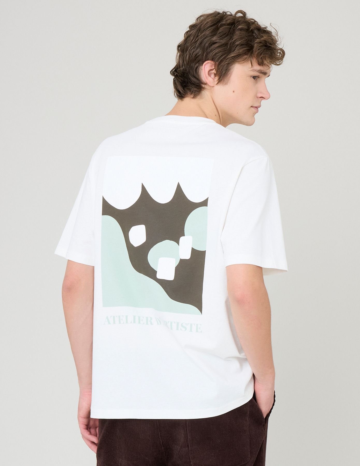 T-shirt imprimé devant/dos