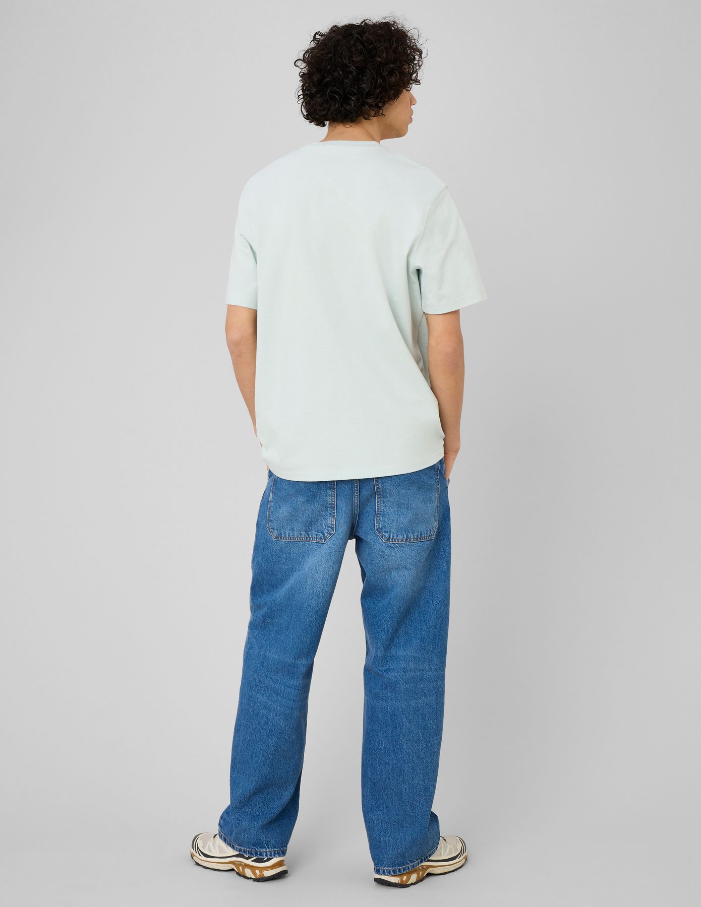 Jean skater mid blue