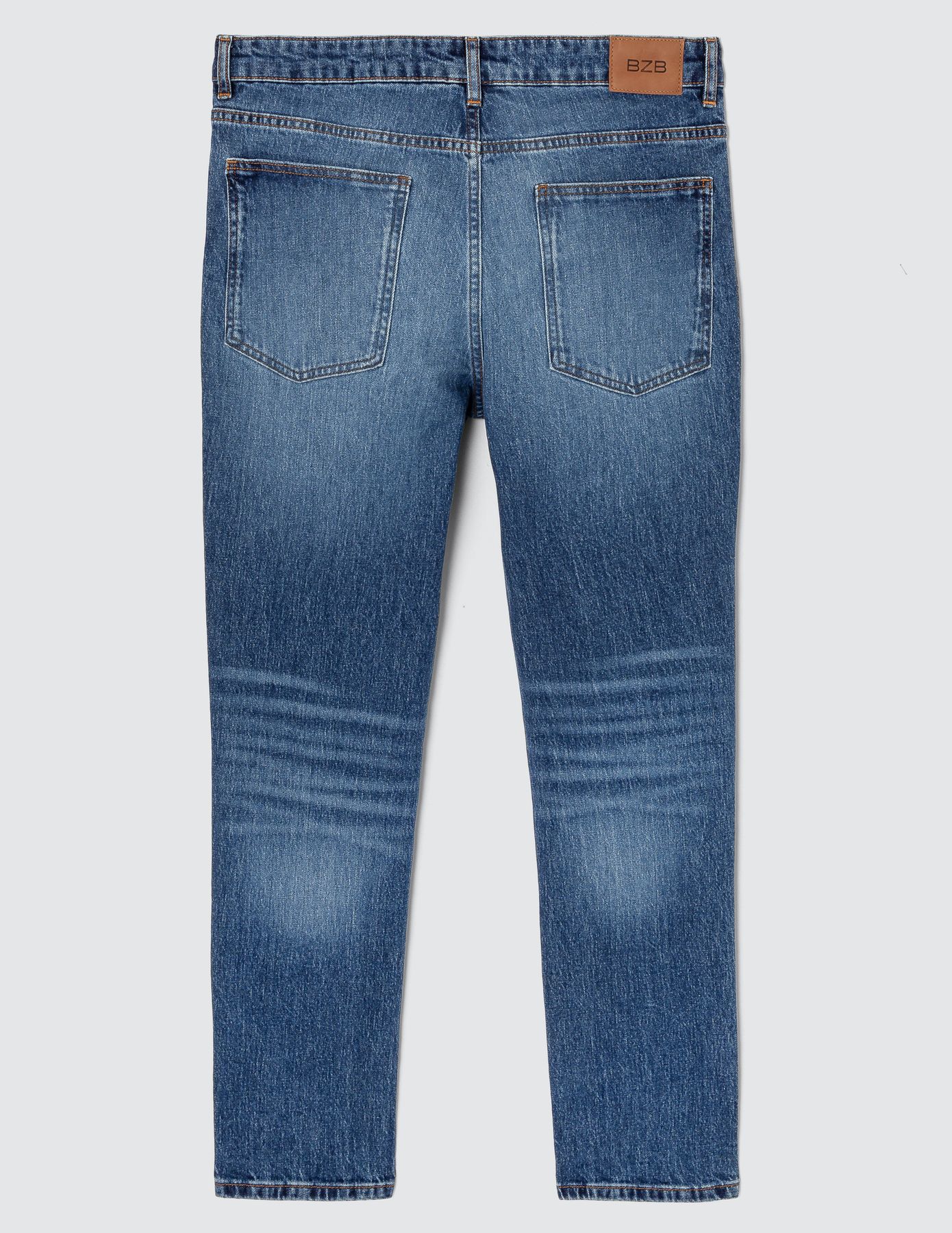 Jean straight double stone used