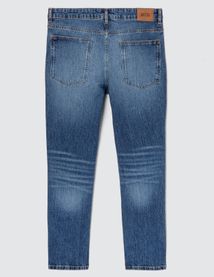 Jean straight double stone used