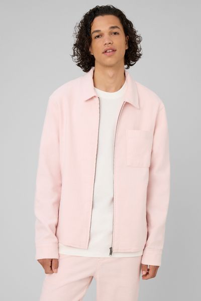Veste zipp&eacute;e textur&eacute;e