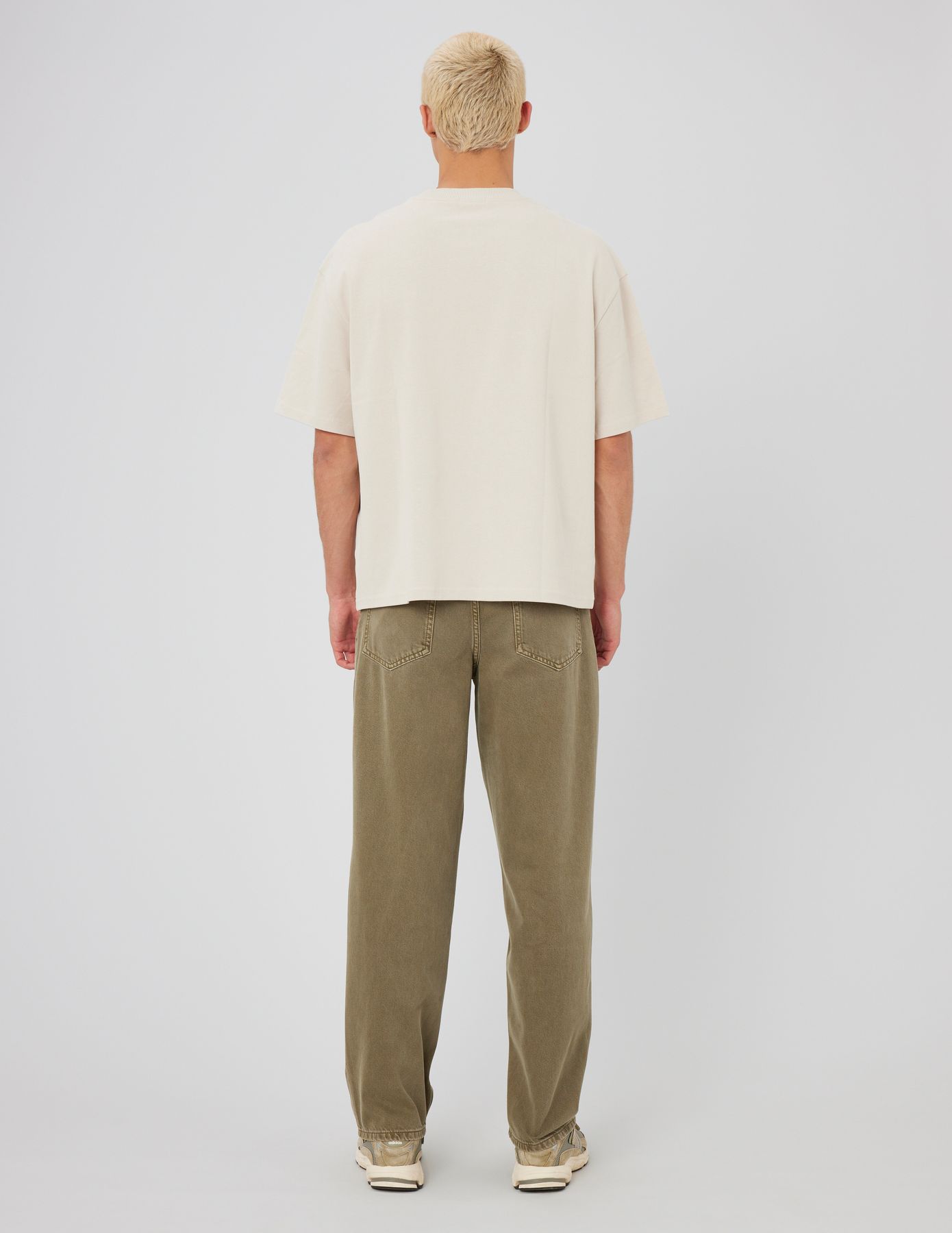 Pantalon loose de couleur