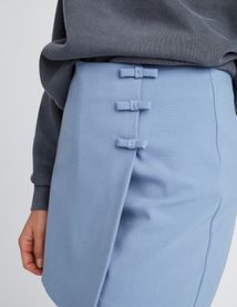 Jupe short en polyester recyclé