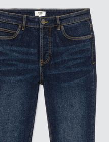 Jean straight délavé