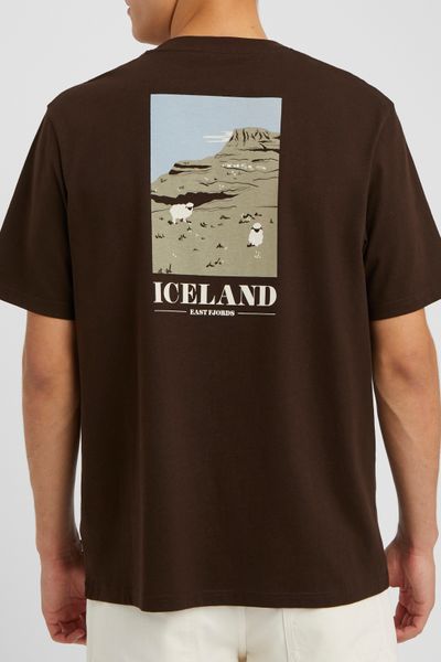 T-shirt imprim&eacute; devant dos