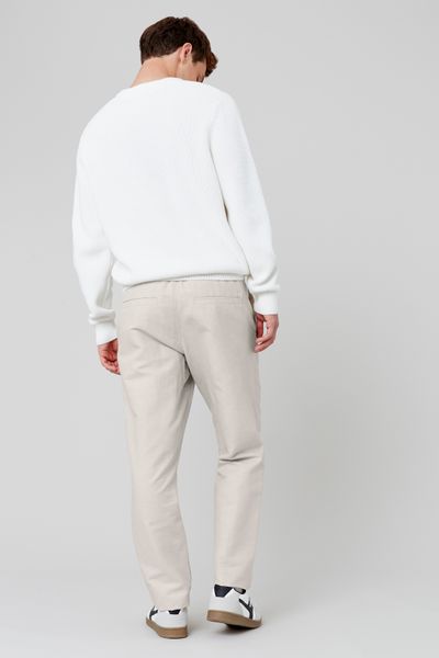 Pantalon de ville coton lin