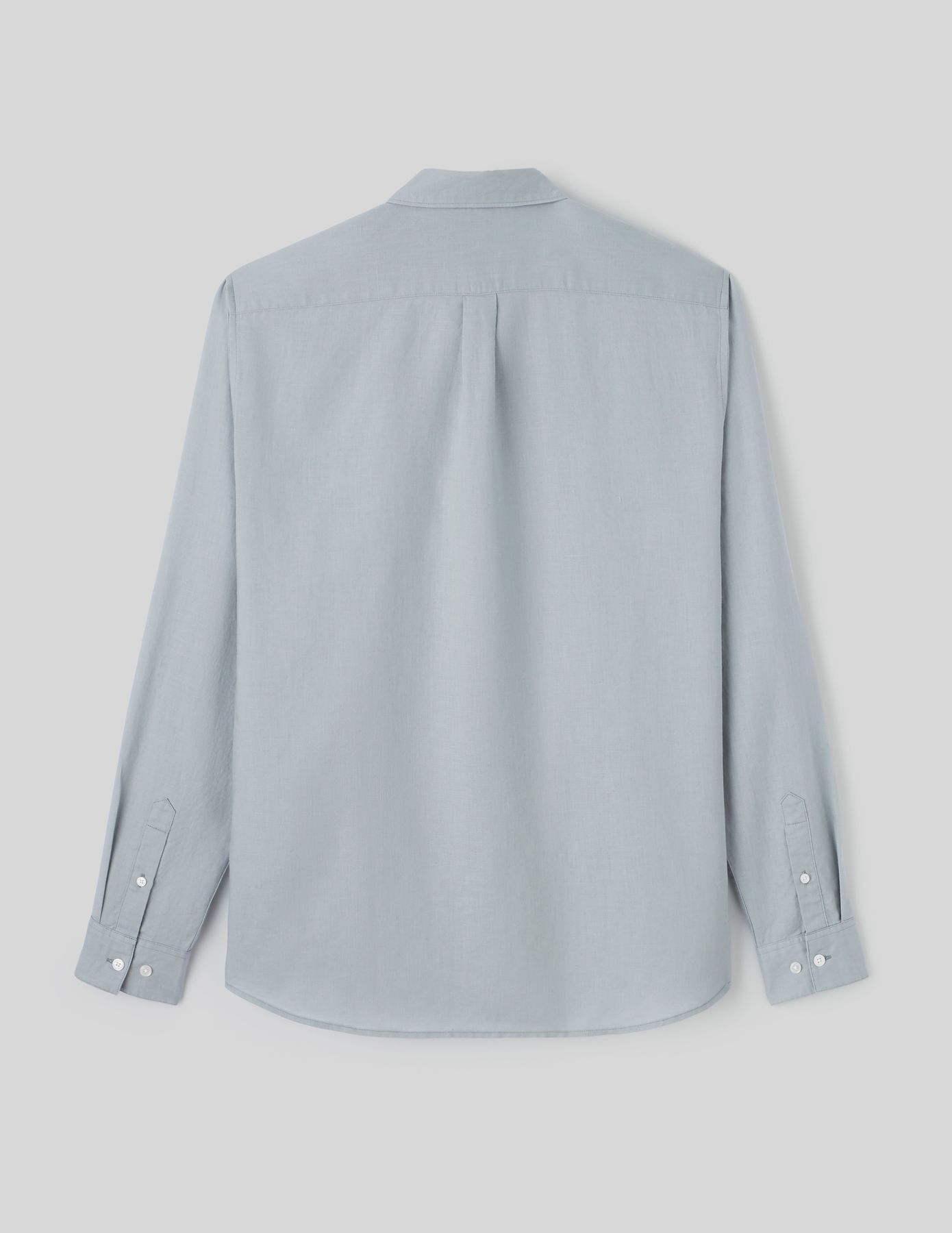 Chemise coton lin unie