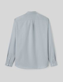 Chemise coton lin unie