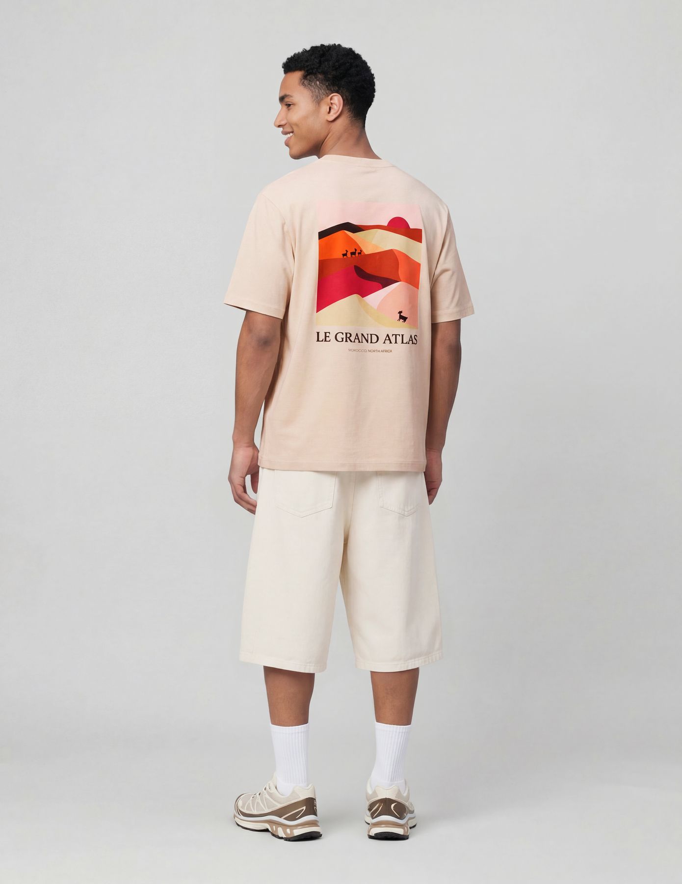 T-shirt imprim&eacute; devant/dos