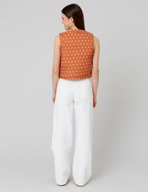 Veste sans manches réversible