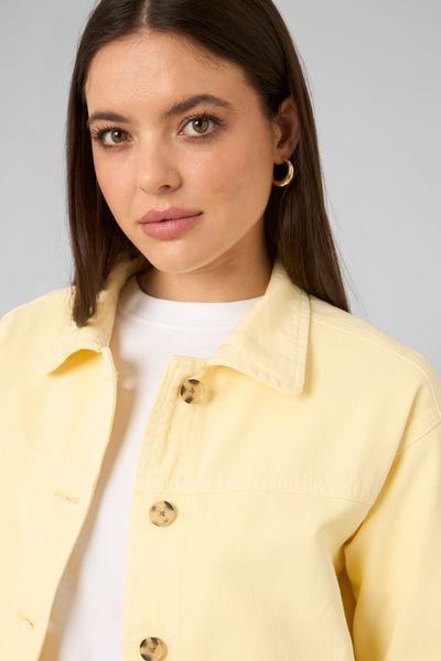 Veste garment dyed