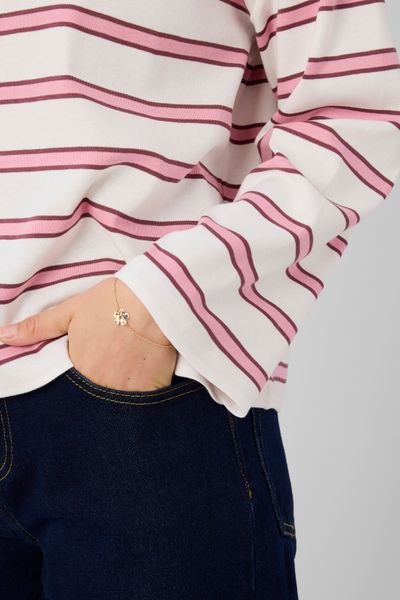 T-shirt ray&eacute; manches &eacute;vas&eacute;es