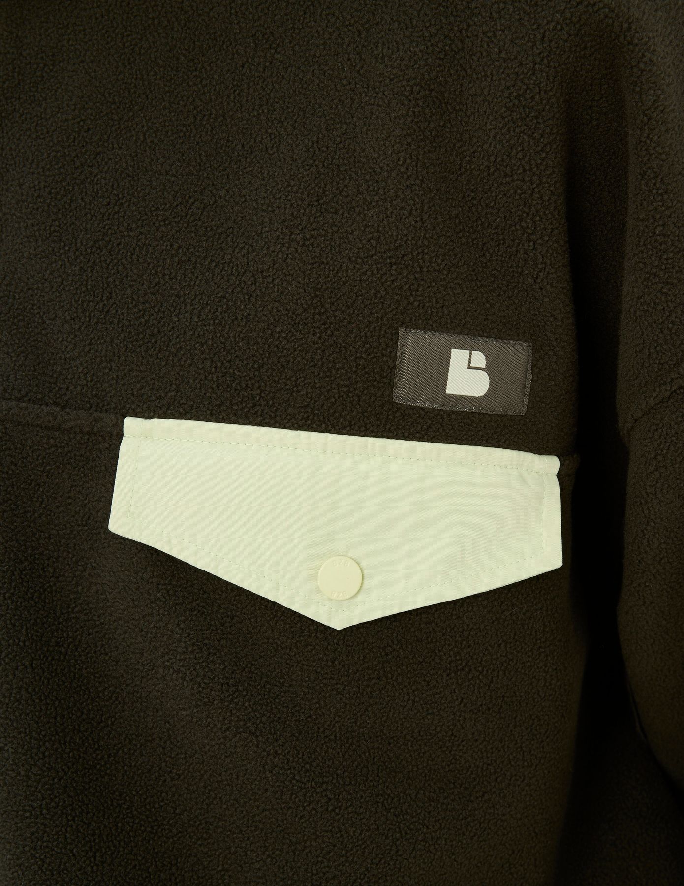 Polaire col montant zippé