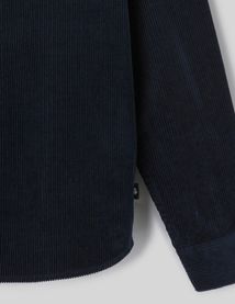 Chemise en velours c&ocirc;tel&eacute;