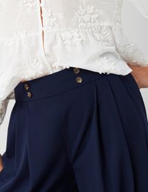 Pantalon fluide à pinces